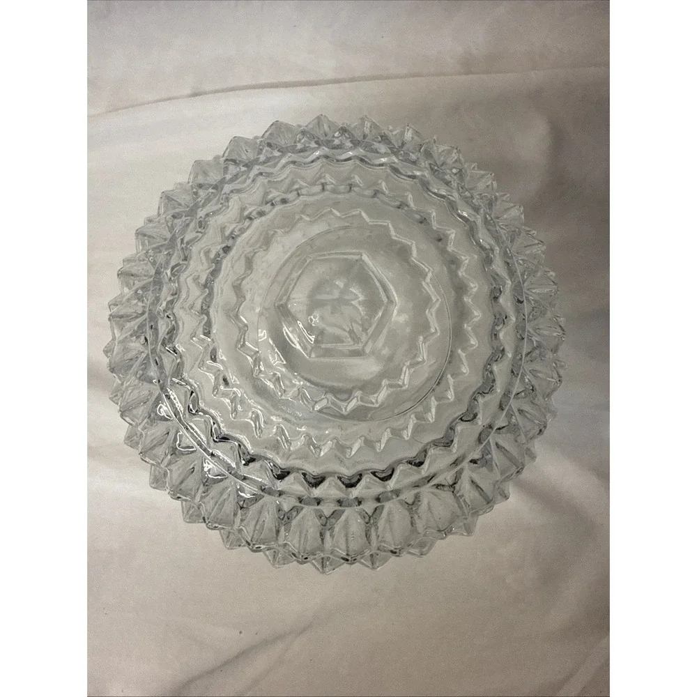 Globe Ceiling Art Deco Vintage. Clear, Stunning! 6